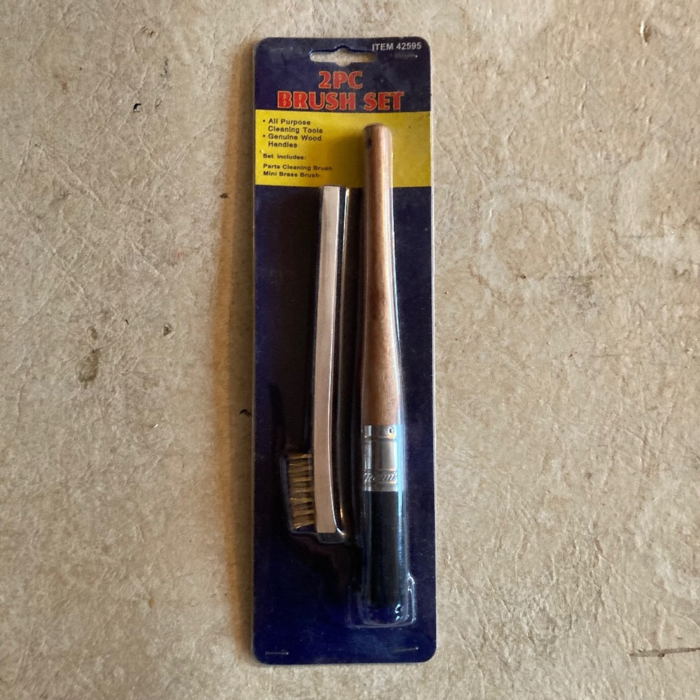 Two Piece Cleaning Brush Set Harbor Freight